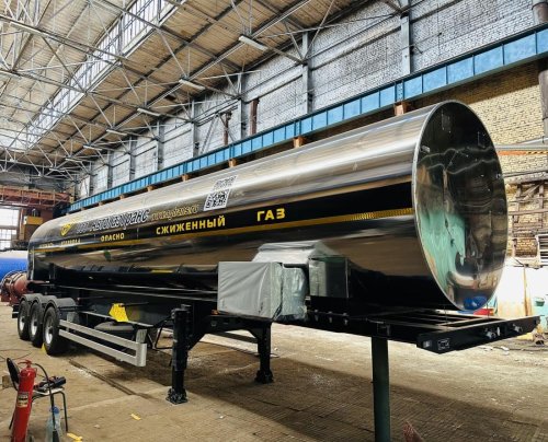 ООО "АвтоГазТранс" отправит в Казахстан полуприцеп-цистерну для жидкой двуокиси углерода
