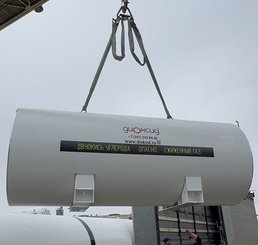 ООО "Диоксид" отгрузило комплект оборудования для снабжения производства заказчика углекислотой
