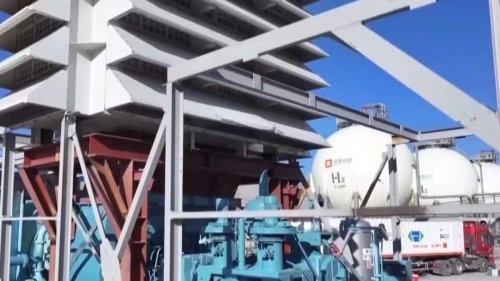 В Китае запустили первую промышленную газовую турбину на чистом водороде