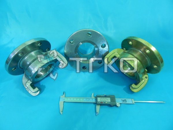 Гайка РОТ DN65 PN16 исп.2  (нерж.) с фланцем D140 мм - 1