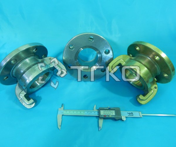 Гайка РОТ DN65 PN16 исп.2  (нерж.) с фланцем D140 мм - 1