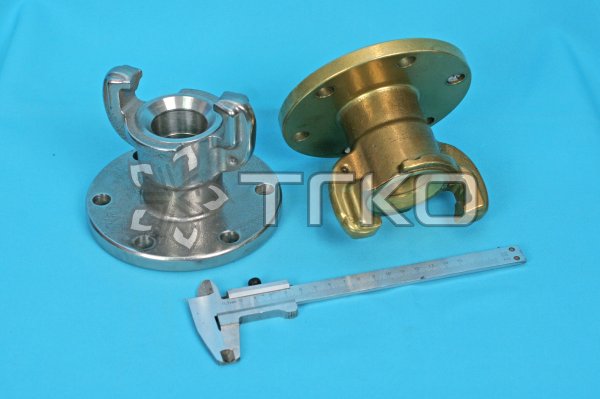 Гайка РОТ DN40 PN25 исп.2 с фланцем D140 мм (латунь) - 1