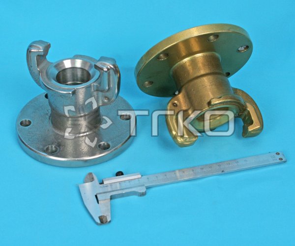 Гайка РОТ DN40 PN25 исп.2 с фланцем D140 мм (латунь) - 1