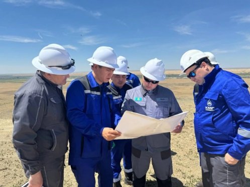 В Атырауской области забили первые сваи газосепарационного комплекса