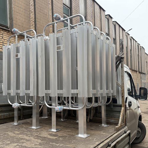 Компания "Мониторинг Вентиль и Фитинг" отгрузила два атмосферных испарителя подъема давления