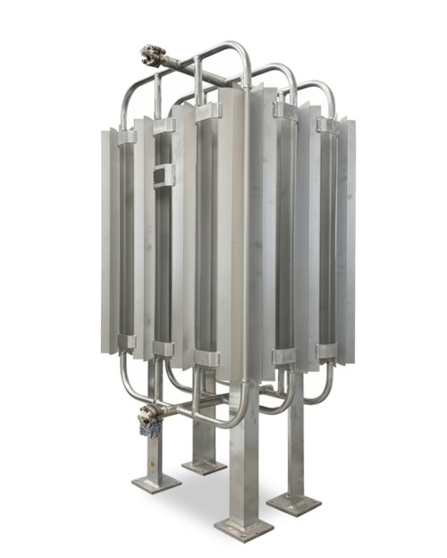 Компания "Мониторинг Вентиль и Фитинг" подготовила к отгрузке атмосферный испаритель подъема давления