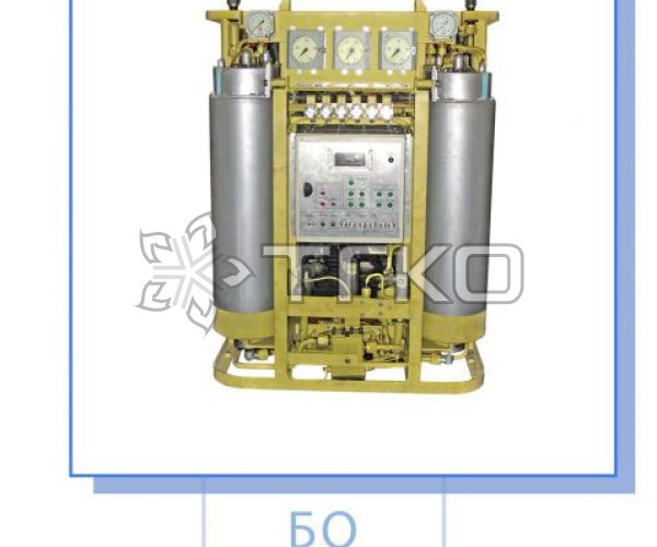 Блоки осушки и очистки сжатого природного газа - 1