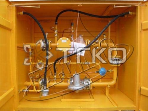 Газорегуляторный пункт шкафной ГРПШ-400  с одной линией редуцирования и байпасом - 1