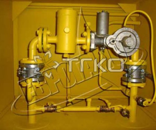 Газорегуляторные пункты шкафные ГРПН-300 с одной линией редуцирования и байпасом - 1