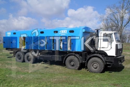 Передвижная азотная станция СДА-20/121 - 1