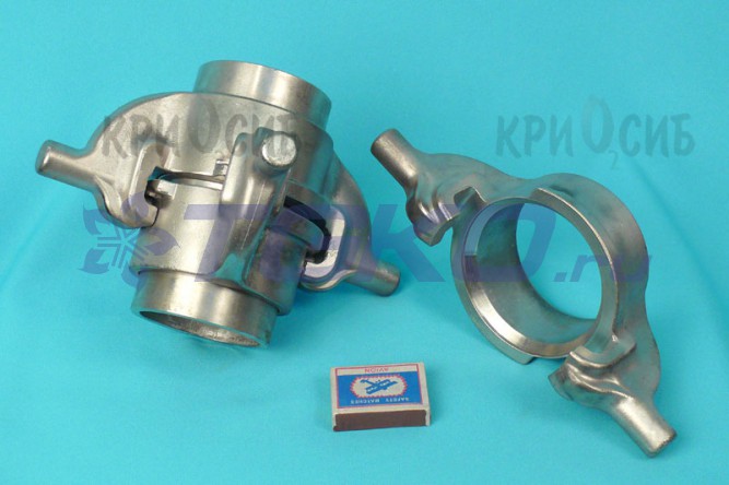 Гайка РОТ Ду-65 исполнение 1 в комплекте со штуцером под приварку